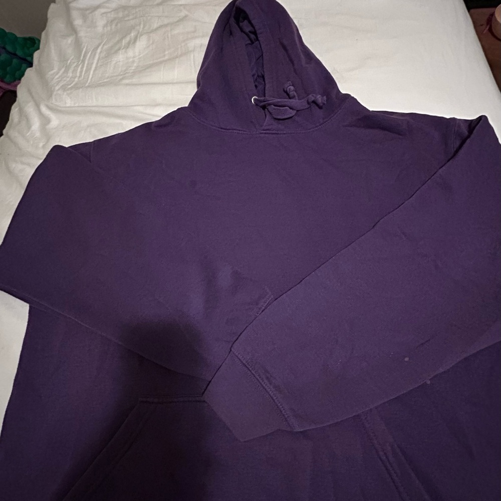 Men's Purple Hoodie Sweater